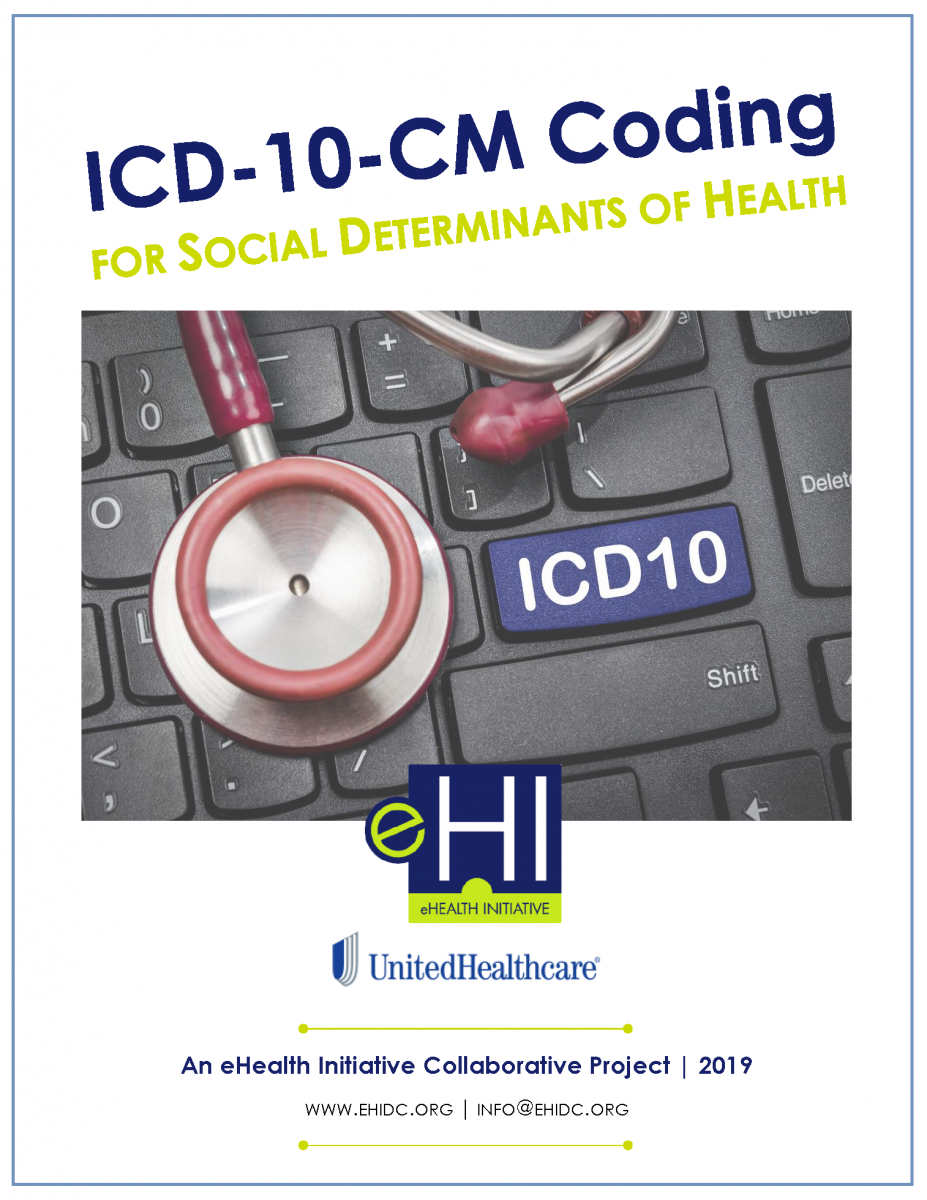 eHI Releases Tools Promoting the Use of ICD10CM Z Codes for Social